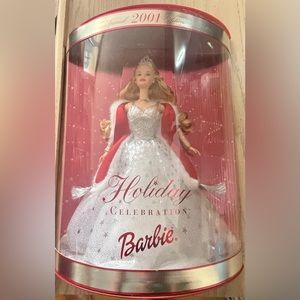 Rare Special 2001 Edition Holiday Celebration Barbie